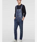 Zara man mens Overal Blauwe Slim Denim spijkerstof maat M, Ophalen of Verzenden, Heren, Overall