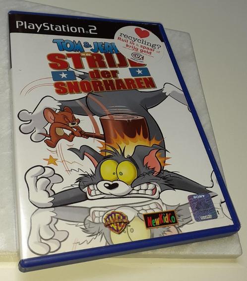 Gaming retro Playstation 2 spel Tom & Jerry strijd der snorh, Games en Spelcomputers, Games | Sony PlayStation 2, 2 spelers, Verzenden