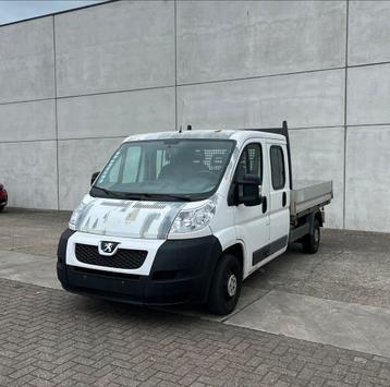 Peugeot Boxer • 2.2 Diesel • Dubbel cabine • Open laadbak • beschikbaar voor biedingen
