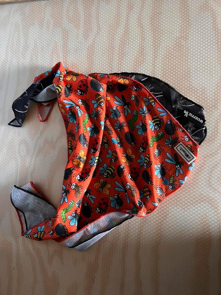 2x koelbandana en 1x koelvest - maat Franse bulldog, Dieren en Toebehoren, Honden-accessoires, Zo goed als nieuw, Ophalen of Verzenden