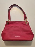 MICHAEL KORS rode leren tas, Handtassen en Accessoires, Tassen | Damestassen, Ophalen, Gebruikt, Rood, Handtas