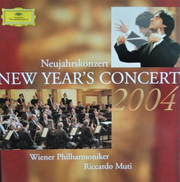 Dubbel CD! - Neujahrskonzert 2004 - Wiener Philharmon / Muti