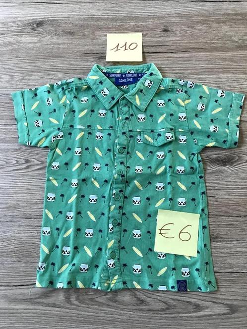 Jongenstshirts en longsleeves maat 110, Enfants & Bébés, Vêtements enfant | Taille 110, Comme neuf, Garçon, Chemise ou À manches longues