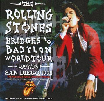 2 CD's ROLLING STONES - Live San Diego 1998 beschikbaar voor biedingen