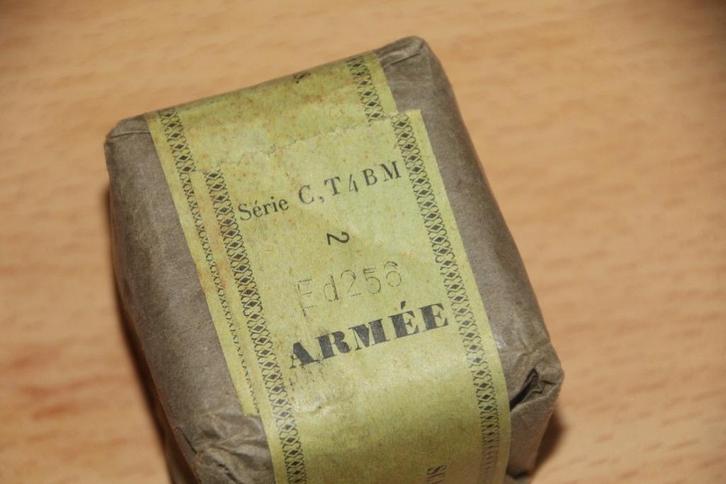 Frankrijk WO1-WW2 tabak „Scaferlati pour la troupe” ARMEE, Verzamelen, Militaria | Tweede Wereldoorlog, Landmacht, Kleding of Schoenen