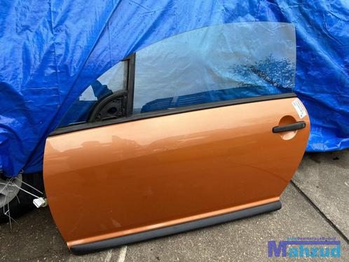 CITROEN C3 PLuriel oranje KHUD Links deur portier 2003-2010, Auto-onderdelen, Carrosserie, Deur, Citroën, Gebruikt