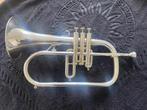 Bugel Getzen Eterna   simol/ Bb   Flügelhorn, Muziek en Instrumenten, Ophalen of Verzenden, Gebruikt, Overige typen, Met koffer