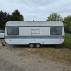 Caravan Adria dubbel as werfkeet bouw container paardeweide, Ophalen