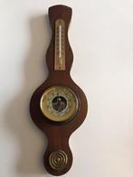 Oude barometer/thermometer (45/14 cm), Gebruikt, Barometer