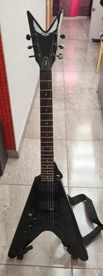 Guitare Dean Handed VXL gaucher + Flycase, Muziek en Instrumenten, Snaarinstrumenten | Gitaren | Elektrisch, Ophalen, Zo goed als nieuw