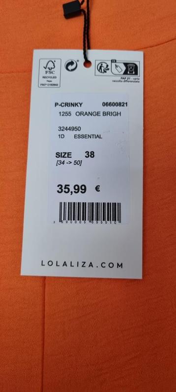 Vloeiende broek 38lola liza38, Neuf, Taille 38/40 (M), Enlèvement ou Envoi, Lola & Liza