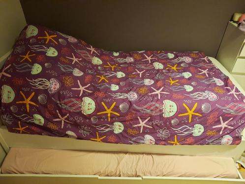 Bed met onderbed, Maison & Meubles, Chambre à coucher | Lits, Comme neuf, 90 cm, 200 cm, Enlèvement