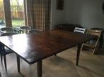 tafel, Huis en Inrichting, Tafels | Eettafels, 100 tot 150 cm, Gebruikt, Rechthoekig, Overige houtsoorten