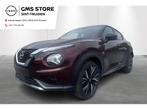 Nissan Juke N-Design 1,0L DIG-T 114 DCT, Auto's, Nissan, Automaat, Stof, Zwart, Parkeersensor