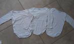 1 euro koopjes: 3 body's lange mouwen mt 86, Kinderen en Baby's, Babykleding | Maat 86, Nacht- of Onderkleding, Gebruikt, Ophalen of Verzenden
