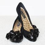 Prachtige Suede Beverly Feldman Pumps (Maat 39) - s3 € 85,-, Pumps, Verzenden, Zwart, Zo goed als nieuw
