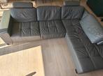 Mooi Buffelo Leder salon 3.5, Huis en Inrichting, Ophalen, Zo goed als nieuw, Metaal, Modern