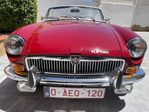 UNIQUE EXCLUSIVITÉ MGB TURBO 1 SUR 8 PRODUCTIONS, Autos, MG, Particulier, B, Radio, Essence, Cabriolet, 2 portes, Boîte manuelle