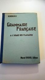 grammaire française, Livres, Secondaire, Utilisé, Enlèvement ou Envoi, Français