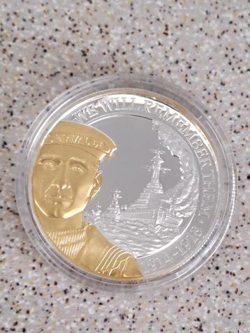 Herdenking WO I 2018 Groote oorlog op zee Proof  beschikbaar voor biedingen