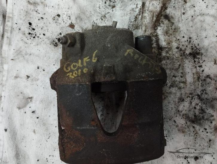 Remklauw rechts voor Volkswagen Golf 6 5K1 1K0615124, Auto-onderdelen, Remmen en Aandrijving, Volkswagen, Gebruikt, Ophalen of Verzenden