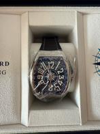 Franck Muller Vanguard Yachting Full set 2024, Leer, Polshorloge, Nieuw, Ophalen of Verzenden
