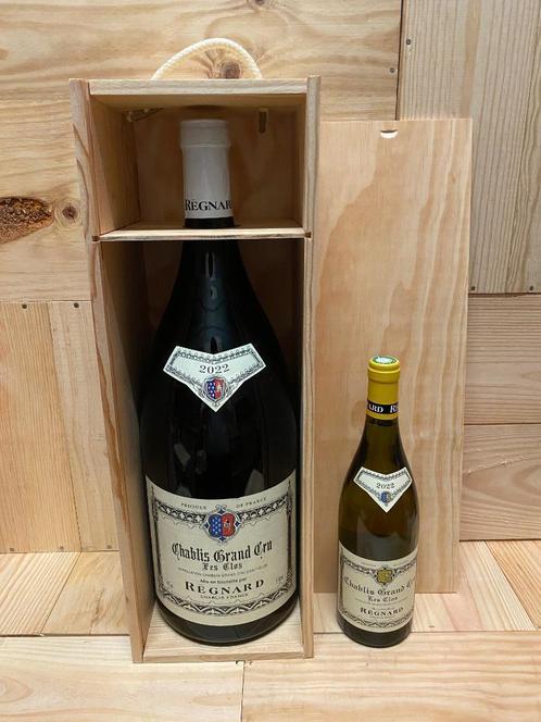 5 liter fles Chablis Grand Cru 2022 - Maison Régnard, Verzamelen, Wijnen, Nieuw, Witte wijn, Frankrijk, Vol, Ophalen