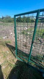 1’50mx2 + portillon 1,50mx90 plus poteau 3 pièces, Ophalen, Gebruikt