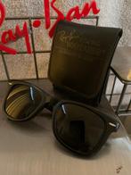 Vintage B&L Ray-Ban folding Wayfarer I zonnebril W0670 W7, Gebruikt, Zonnebril, Zwart, Ophalen of Verzenden