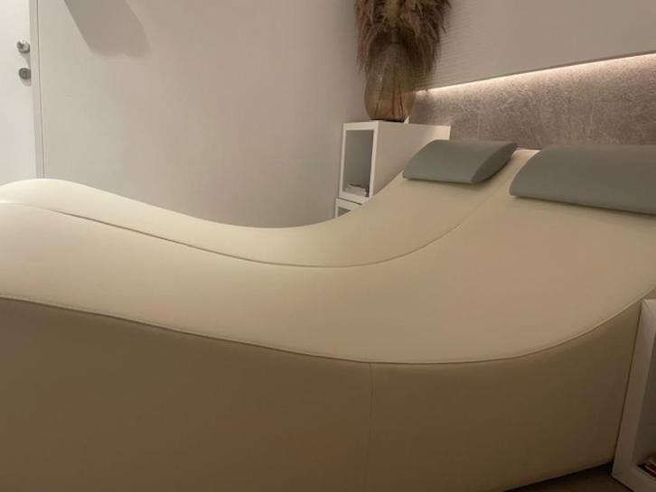 4 Starlounge ligzetels beige, Articles professionnels, Articles professionnels Autre, Enlèvement