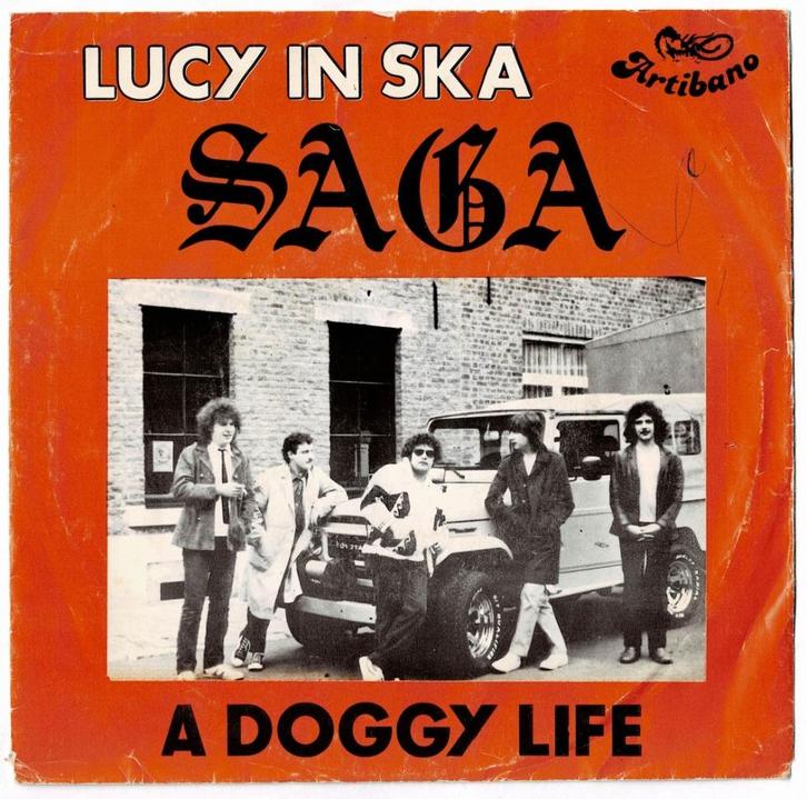 SAGA - Lucy in ska / A doggy life, Cd's en Dvd's, Vinyl | Pop, Gebruikt, 1980 tot 2000, Overige formaten, Verzenden
