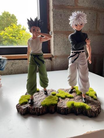 Set van 2 harsfiguren Gon Freecs EN Killua Zoldyck  beschikbaar voor biedingen