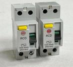 2x Aardlekschakelaar Wylex RCD 100a 30mA wrs100/2 - 2 pole, Ophalen of Verzenden