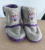 Pantoffels "anderlecht" maat 33-34, Kinderen en Baby's, Kinderkleding | Schoenen en Sokken, Ophalen of Verzenden, Zo goed als nieuw