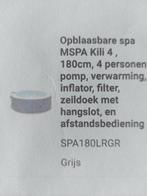 Opblaasbare spa MSPA Kill4,180cm,4pers.,pomp,verwarming,, Tickets en Kaartjes, Spa of Sauna