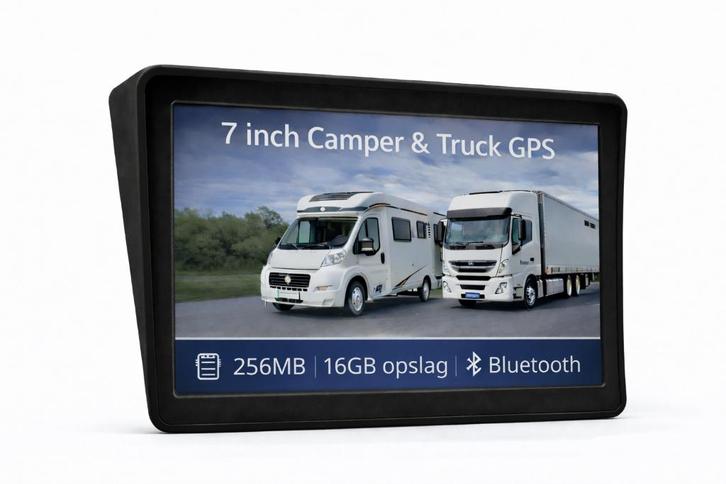 ACTIE! 7' Camper, Vrachtwagen Navigatie BLUETOOTH, AVIN,16GB, Auto diversen, Autonavigatie, Nieuw, Ophalen of Verzenden