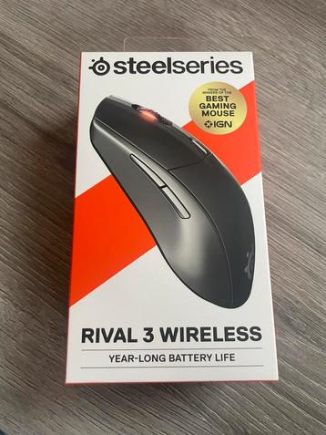 NIEUW - Steelseries muis rival 3 wireless beschikbaar voor biedingen