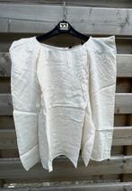 Crème blouse met opstaande mouwen van Zara (M), Vêtements | Femmes, Blouses & Tuniques, Taille 38/40 (M), Porté, Enlèvement ou Envoi