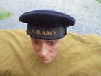 Bachi, Bob.Kepi van de Amerikaanse marine WO2, Verzamelen, Militaria | Tweede Wereldoorlog, Ophalen of Verzenden, Marine, Helm of Baret