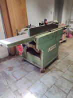 Vlak en vandikte schaafmachine, Ophalen