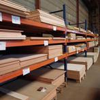 MDF platen met fineer (shinnoki) - Zaagresten, Doe-het-zelf en Bouw, Platen en Panelen, Ophalen, Zo goed als nieuw, Hout