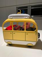 Peppa Pig camper met figuren en attributen, Kinderen en Baby's, Speelgoed | Poppenhuizen, Ophalen, Zo goed als nieuw