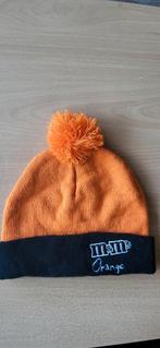 Beanie M&M's, orange et vert, taille universelle, 3 €/pièc, Enlèvement ou Envoi, Neuf, Bonnet