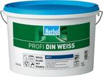 PROMO peinture HERBOL  12.5 l blanc mat, Ophalen, Wit, Nieuw, Verf
