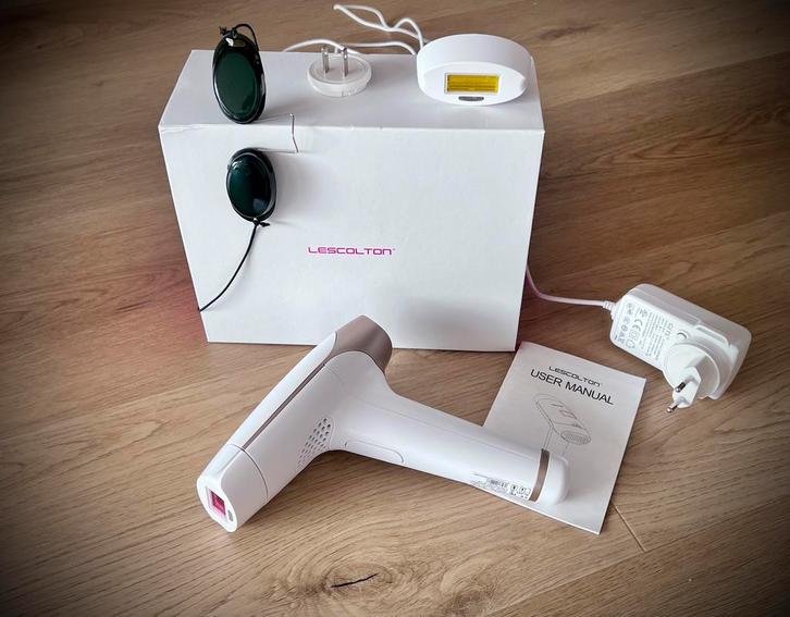 Lescolton T009 IPL: huidverjonging en ontharing thuisgebruik, Elektronische apparatuur, Persoonlijke Verzorgingsapparatuur, Nieuw