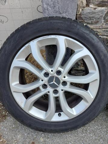 Jantes Mercedes 17" 5x112, 17 pouces, Enlèvement, Utilisé, Jante(s)