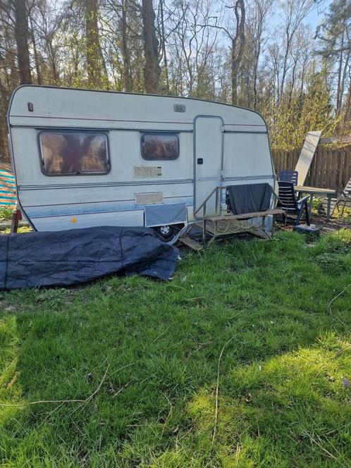 Te huur voor kort verblijf gezellige caravan voor 2pers, Caravans en Kamperen, Caravans, Particulier, Ophalen