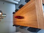 Grote tafel in teak met 8 stoelen, Huis en Inrichting, Ophalen, Zo goed als nieuw