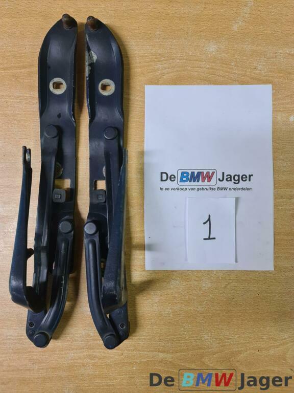 Achterklepscharnier set BMW 5-serie E39 sedan 41628203277, Auto-onderdelen, Klein materiaal, BMW, Gebruikt, Ophalen of Verzenden