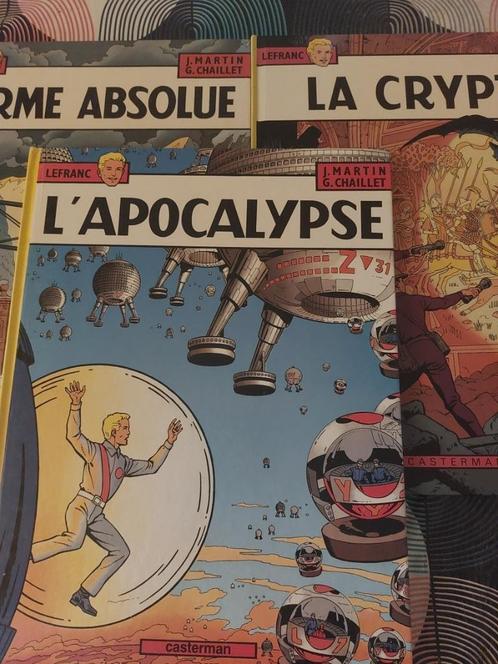 Beau lot de 7 BD d’aventure (Lefranc), Boeken, Stripverhalen, Gelezen, Ophalen of Verzenden